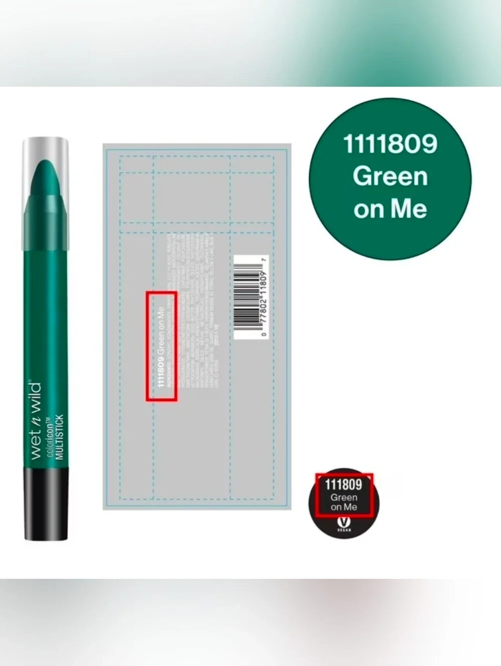 💕 $1 Bundled Wet n Wild Color Icon Multistick — Vibrant Green